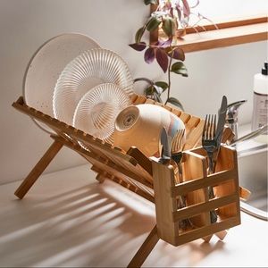 Bamboo Dish Drying Rack